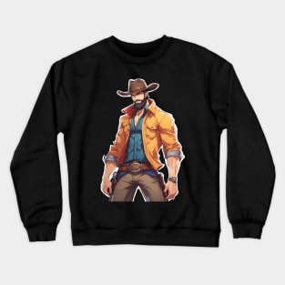 Rodeo Bull Rider Crewneck Sweatshirt